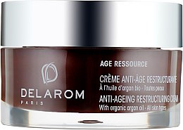 Антивозрастной крем для реструктуризации кожи - Delarom Anti-age Restructuring Cream — фото N2