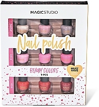 Набор лаков для ногтей - Magic Studio Beauty Colors 9 Nail Polish Set — фото N1
