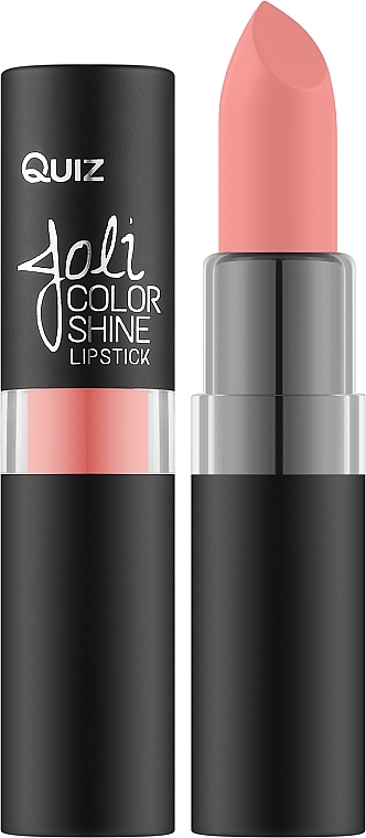 Стійка помада для губ  - Quiz Cosmetics Joli Color Shine Long Lasting Lipstick — фото N1