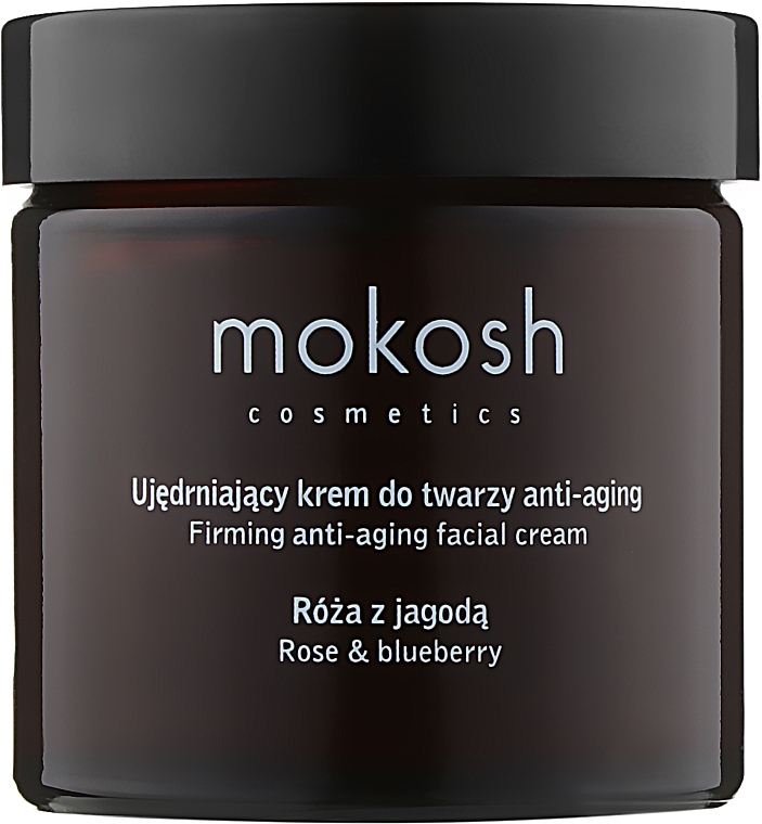 Антивозрастной укрепляющий крем для лица "Роза и черника" - Mokosh Firming Anti-Aging Face Cream — фото N2