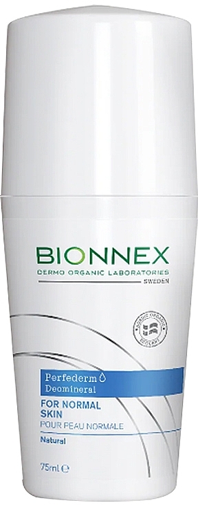 Роликовый дезодорант для нормальной кожи - Bionnex Perfederm Deomineral Normal Roll-On  — фото N1
