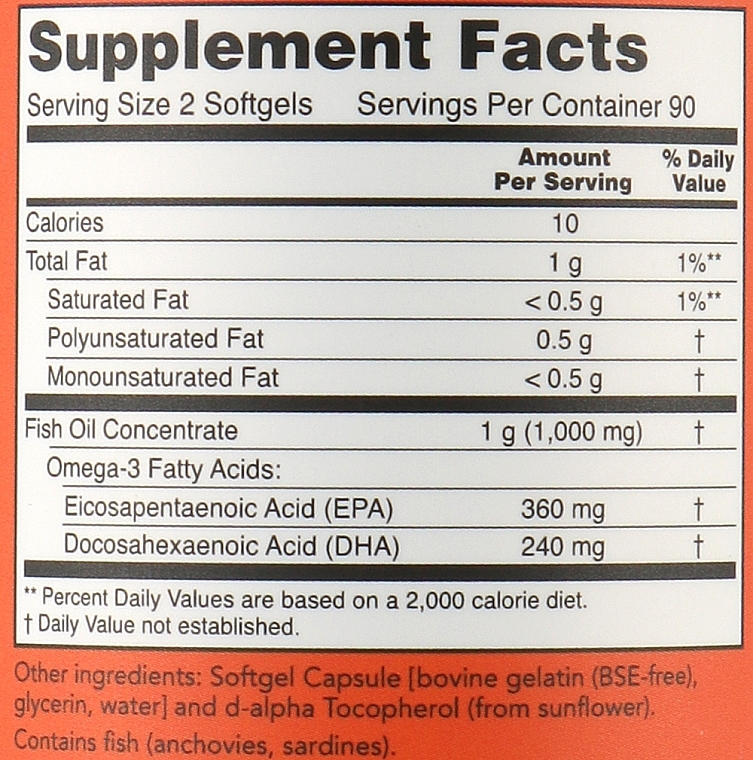 Міні капсули Омега-3 - Now Foods Omega-3 Mini Gels — фото N2