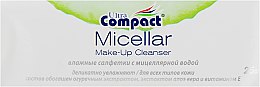 Вологі серветки для зняття макіяжу - Ultra Compact Micellar Make-Up Cleanser — фото N2