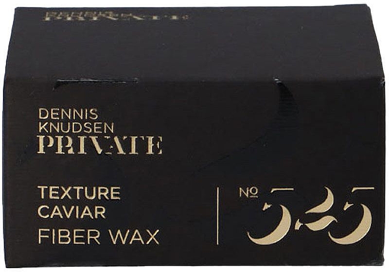 Воск для укладки волос - Dennis Knudsen Private 525 Texture Caviar Fiber Wax — фото N2