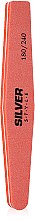 Пилочка полірувальна, 180/240, SNF-051/1, помаранчева - Silver Style — фото N1