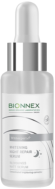 Нічна сироватка для обличчя - Bionnex Whitexpert Whitening Concentrated Serum — фото N2