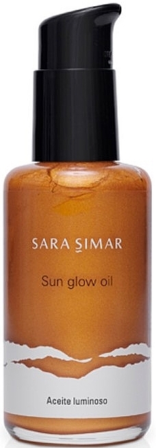 Сяйна олія для засмаги - Sara Simar Sun Glow Oil — фото N1