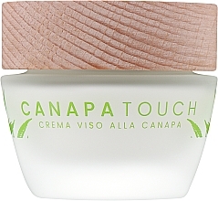 Конопляний крем для тьмяної та чутливої шкіри обличчя - Arganiae Canapa Touch Hemp Facial Cream — фото N1