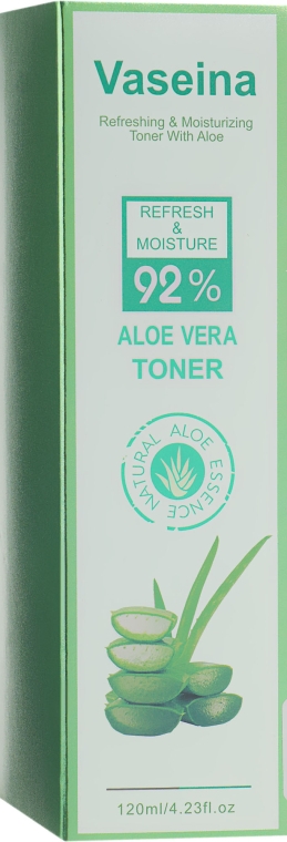 Тонер для обличчя з екстрактом алое вера - Dizao Danjia Aloe Vera 92% Toner — фото N1