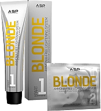 Парфумерія, косметика Набір - Affinage Salon Professional Blonde Lightening System Intro (hair/cr/3x60ml + pouder/12x25g)