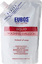 Духи, Парфюмерия, косметика Эмульсия для душа - Eubos Med Basic Skin Care Liquid Washing Emulsion Red (сменный блок)