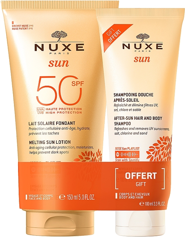 Набір - Nuxe Sun Set Summer Protection (lot/150ml + shmp/100ml) — фото N1