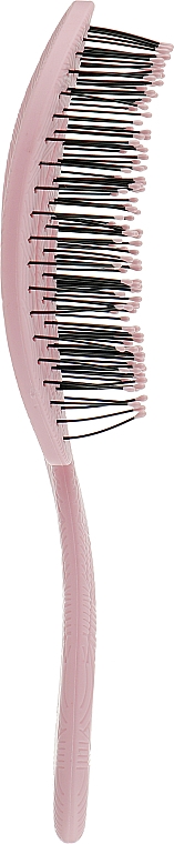 Гибкая био-расческа для волос "Розовая волна" - Solomeya Flex Bio Hair Brush Pink Wave — фото N3