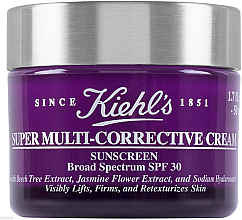 Мультикорегувальний антивіковий крем для обличчя з SPF30 - Kiehl's Super Multi Corrective Cream — фото N1