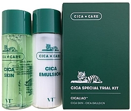 Духи, Парфюмерия, косметика Набор - VT Cosmetics Cica Special Trial Travel Kit (emuls/30ml + ton/30ml)