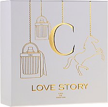 Парфумерія, косметика Chloé Love Story - Набір (edp/50ml + b/lot/100ml)