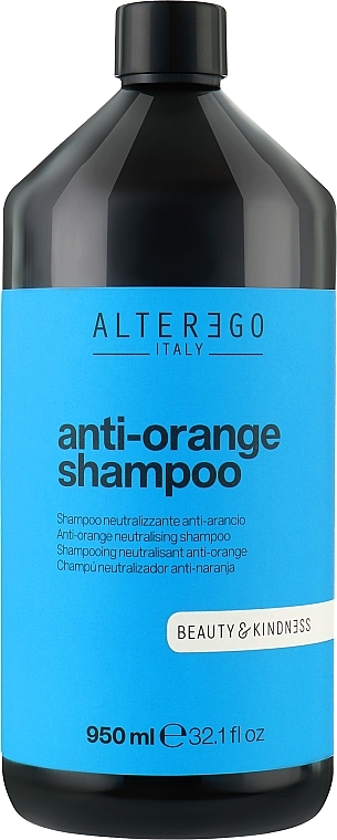 Шампунь для темных волос - Alter Ego Anti-Orange Shampoo — фото N1