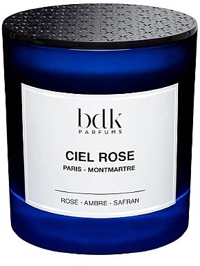 Ароматическая свеча в стакане - BDK Parfums Ciel Rose Scented Candle — фото N1
