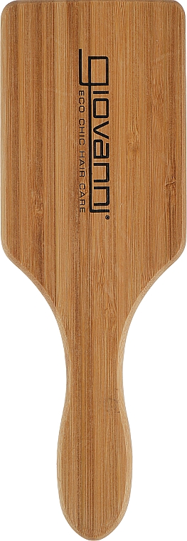 Бамбукова прямокутна щітка для волосся - Giovanni Bamboo Paddle Hair Brush — фото N2