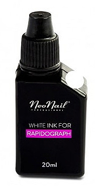 Чернила для рапидографа, белые - NeoNail Professional White Ink For Rapidograph  — фото N1