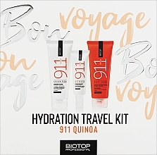 Духи, Парфюмерия, косметика УЦЕНКА Набор - Biotop 911 Travel (sh/75ml + mask/75ml + serum/30ml) *