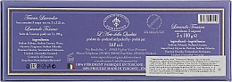 Набор натурального мыла "Лаванда" - Saponificio Artigianale Fiorentino Lavender Soap — фото N3