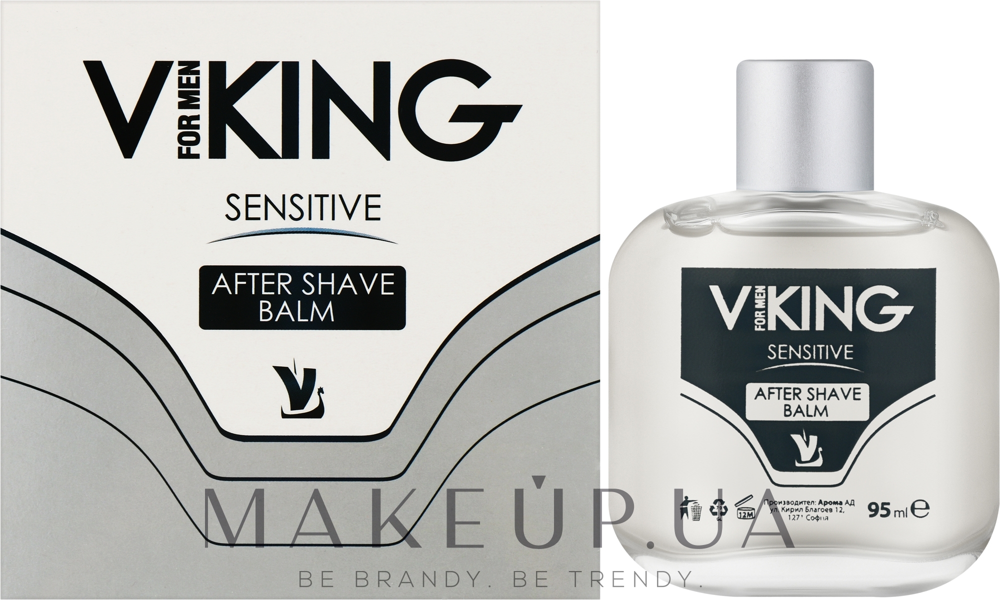 Бальзам після гоління для чутливої шкіри - Aroma Viking Sensitive — фото 100ml