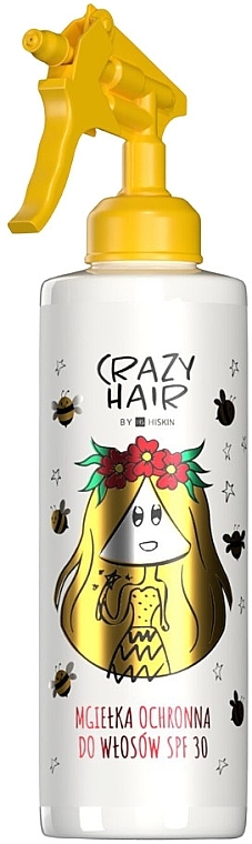 Захисний спрей для волосся "Медовий" з SPF30 - HiSkin Crazy Hair — фото N1