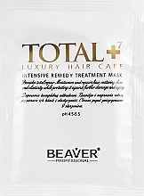 Омолоджувальна маска для проблемного волосся - Beaver Professional Total7 Intensive Remedy Treatment Mask — фото N2