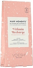 Парфумерія, косметика СПА-догляд для нігтів та шкіри рук "Вітамінна зарядка" - Voesh Mani Moments Diy At-Home Spa Manicure Kit Vitamin Recharge