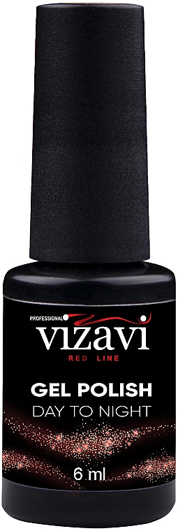 Гель-лак для нігтів - Vizavi Professional Gel Polish Day To Night — фото N1