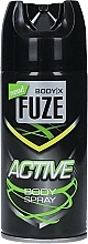 Парфумерія, косметика Дезодорант-спрей для чоловіків "Active" - Body-X Fuze