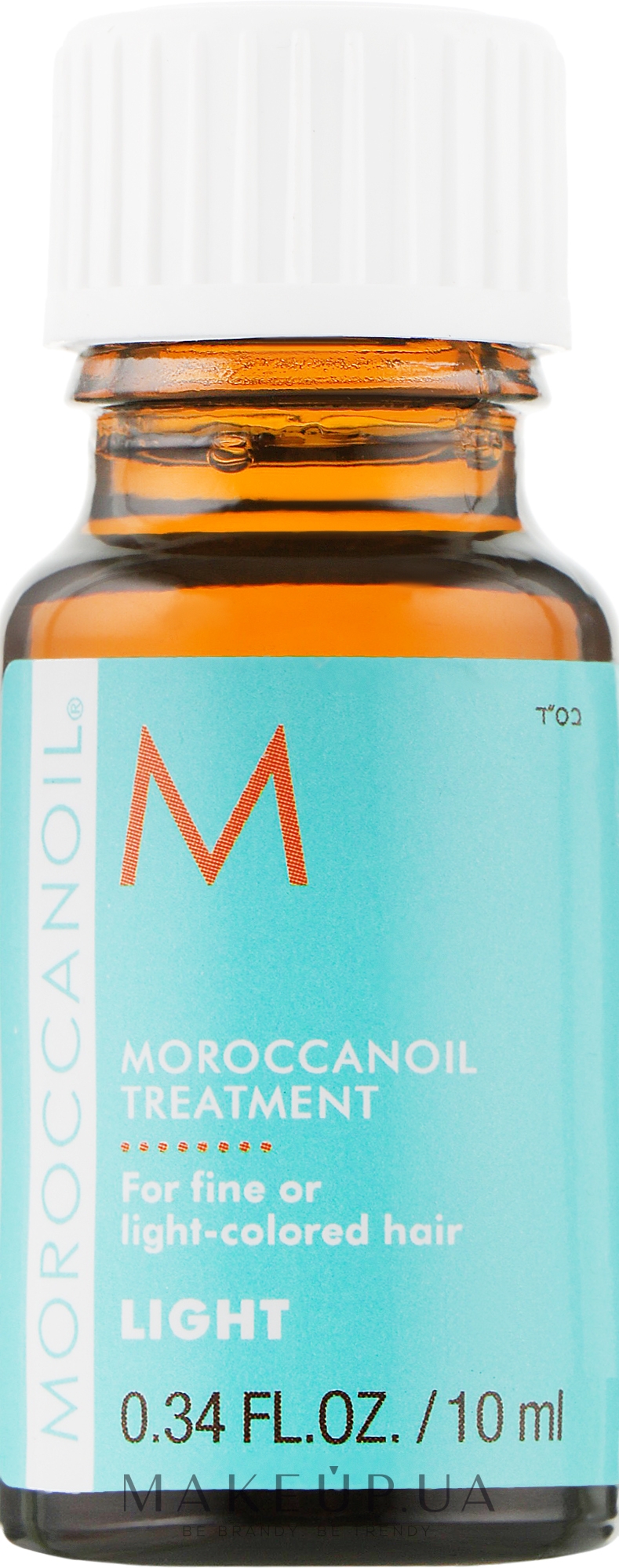 Восстанавливающее масло для тонких и светлоокрашенных волос - Moroccanoil Treatment For Fine And Light-Colored Hair (тестер) — фото 10ml