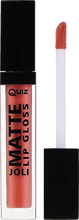 УЦІНКА Матовий блиск для губ - Quiz Cosmetics Joli Color Matte Lipgloss * — фото N1