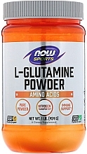 Порошок "Глютамін", 5000 мг - Now Foods Sports L-Glutamine Powder — фото N3