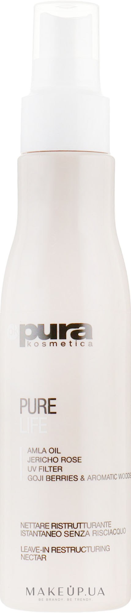 Восстанавливающий нектар без смывания - Pura Kosmetica Pure Life Leave-In Restructuring Nectar — фото 150ml