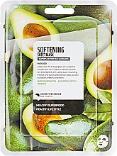 Духи, Парфюмерия, косметика Тканевая маска для лица "Авокадо" - Superfood For Skin Softening Sheet Mask