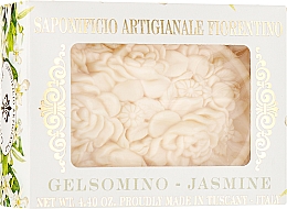 Мыло натуральное "Жасмин" - Saponificio Artigianale Fiorentino Botticelli Jasmine Soap — фото N1