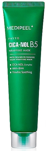 Маска-пленка для лица с успокаивающим эффектом - MEDI-PEEL Phyto Cica-Nol B5 Calming Vegan Wrapping Mask — фото N1