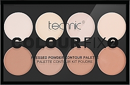 Духи, Парфюмерия, косметика УЦЕНКА Палетка для контурирования - Technic Cosmetics Color Fix 2 Pressed Powder Contour Palette *