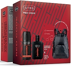 Духи, Парфюмерия, косметика STR8 Red Code - Набор (edt/100ml + deo/150ml + backpack)