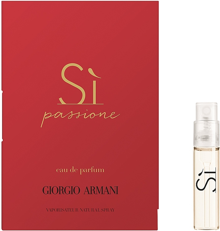Giorgio Armani Si Passione - Парфюмированная вода (пробник)