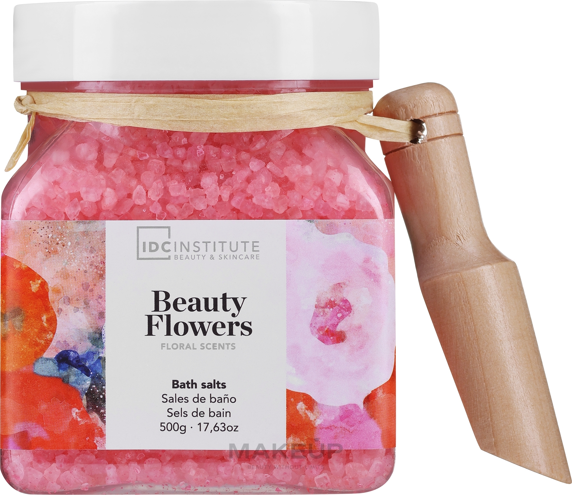 Соль для ванн - IDC Institute Beauty Flowers Bath Salts — фото 500g