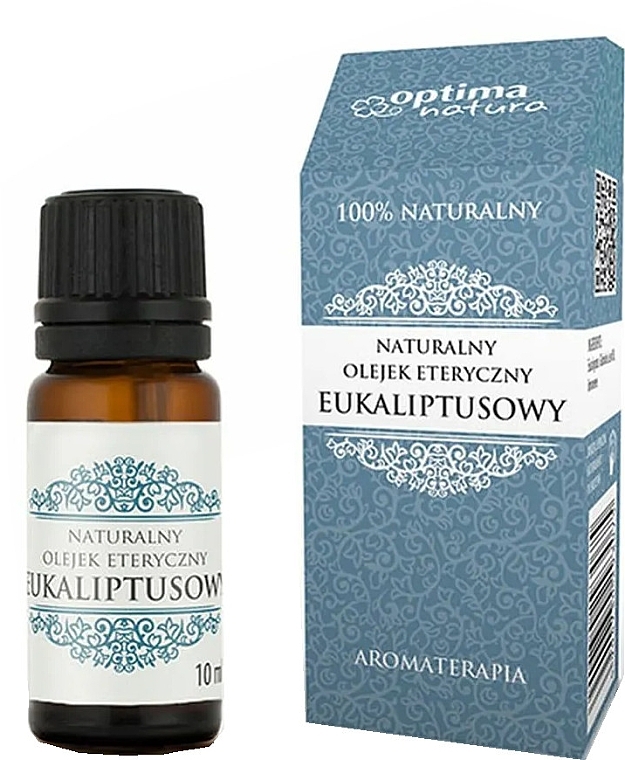 Эфирное масло эвкалипта - Optima Natura 100% Natural Essential Oil Eucalyptus — фото N1
