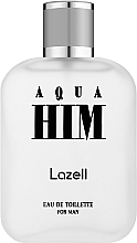Lazell Aqua Him - Туалетная вода (тестер с крышечкой) — фото N1