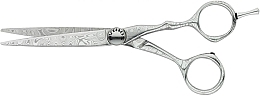 Ножницы парикмахерские прямые, 9012 - Tondeo Mythos Damask Offset 6" Hair Styling Scissors — фото N1