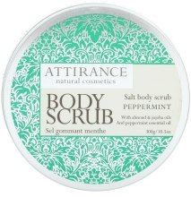 Духи, Парфюмерия, косметика Скраб для тела на солевой основе Мята - Attirance Peppermint Salt Body Scrub