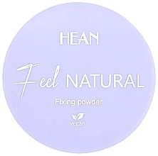 Духи, Парфюмерия, косметика Фиксирующая пудра для лица - Hean Feel Natural Fixing Powder