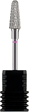 Фреза твердосплавная усеченный конус, 6/14 мм, фиолетовая - Staleks Pro Expert Frustum Purple — фото N1