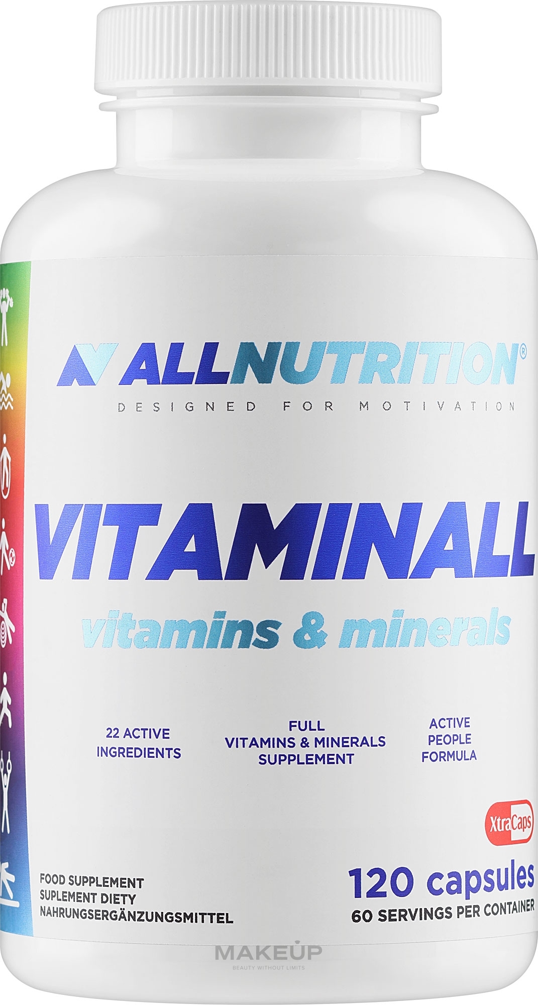 Харчова добавка «Вітаміни та мінерали» - Allnutrition VitaminAll Vitamins and Minerals — фото 120шт